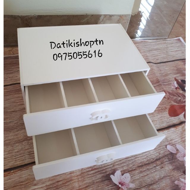 Tủ chia tiền thu ngân 2 tầng