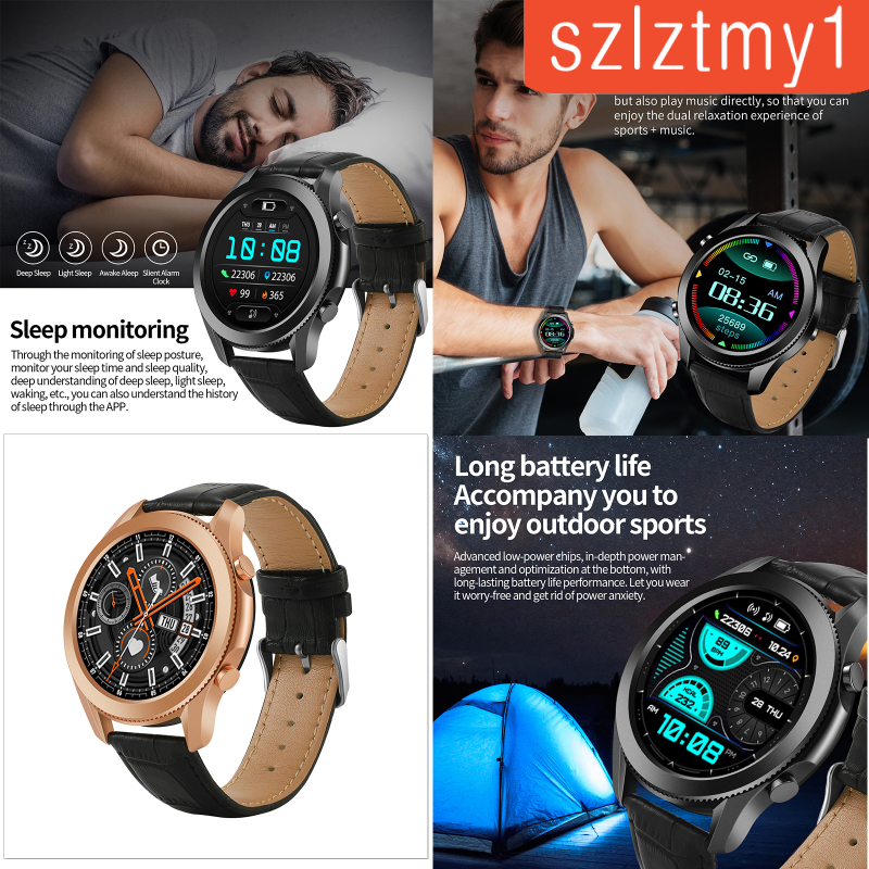 [Thunder] W3 Smart Watch Fitness Tracker Blood Pressure Monitor Smartwatch