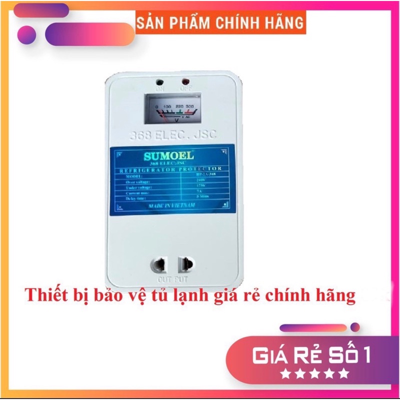 Thiết bị bảo vệ tủ lạnh,tủ đông 220V SUMOEL hàng chuẩn chính hãng