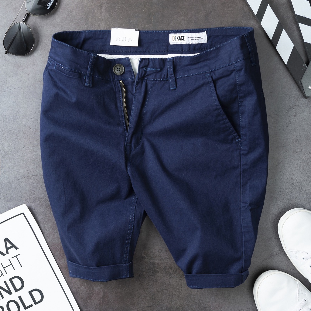 Quần Short Kaki Nam Chất Co Giãn Mềm Xịn