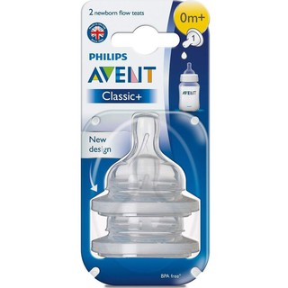 Núm ti thay bình AVENT Classic (Số 1-4)