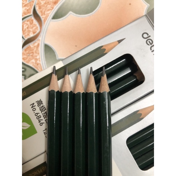 Bút chì 4B Deli Cao cấp