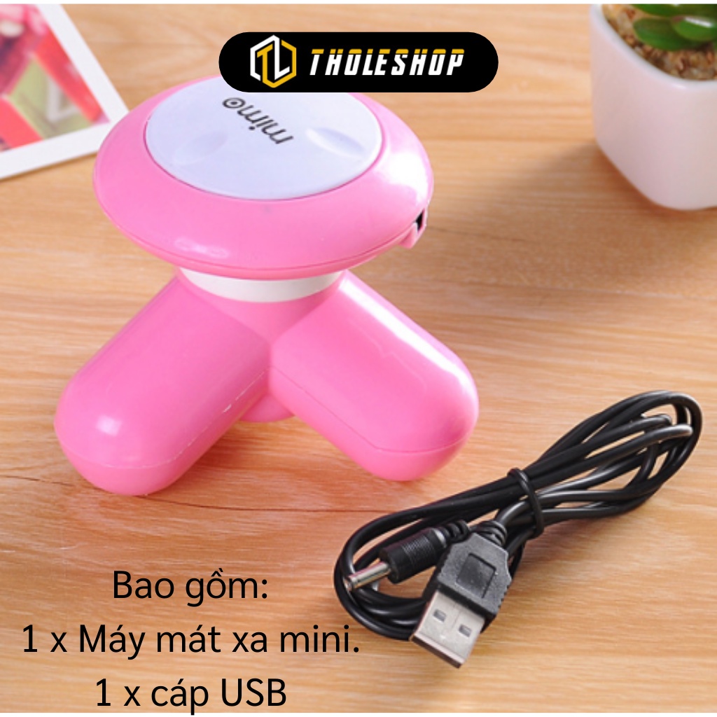 Máy giải mỏi - Máy massage mini 3 chân MIMO nhỏ gọn, tiện lợi giúp giảm đau nhức 2709