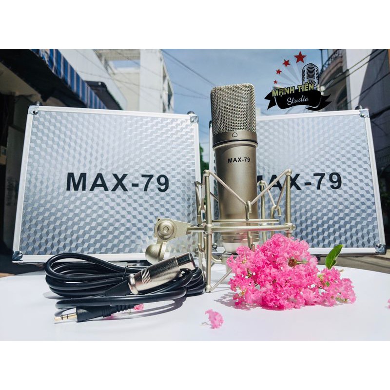 [Tặng full phụ kiện] Combo livestream thu âm hát kraoke chuyên nghiệp mixer Max99 kết hợp cùng Micro Max 79 đỉnh cao