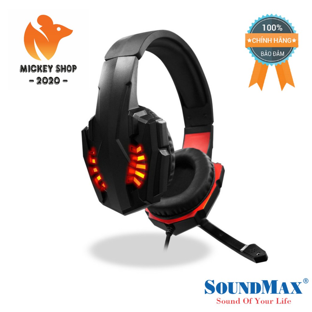 [ HSSV ] Tai Nghe Chụp Tai SOUNDMAX AH-315 - CHÍNH HÃNG