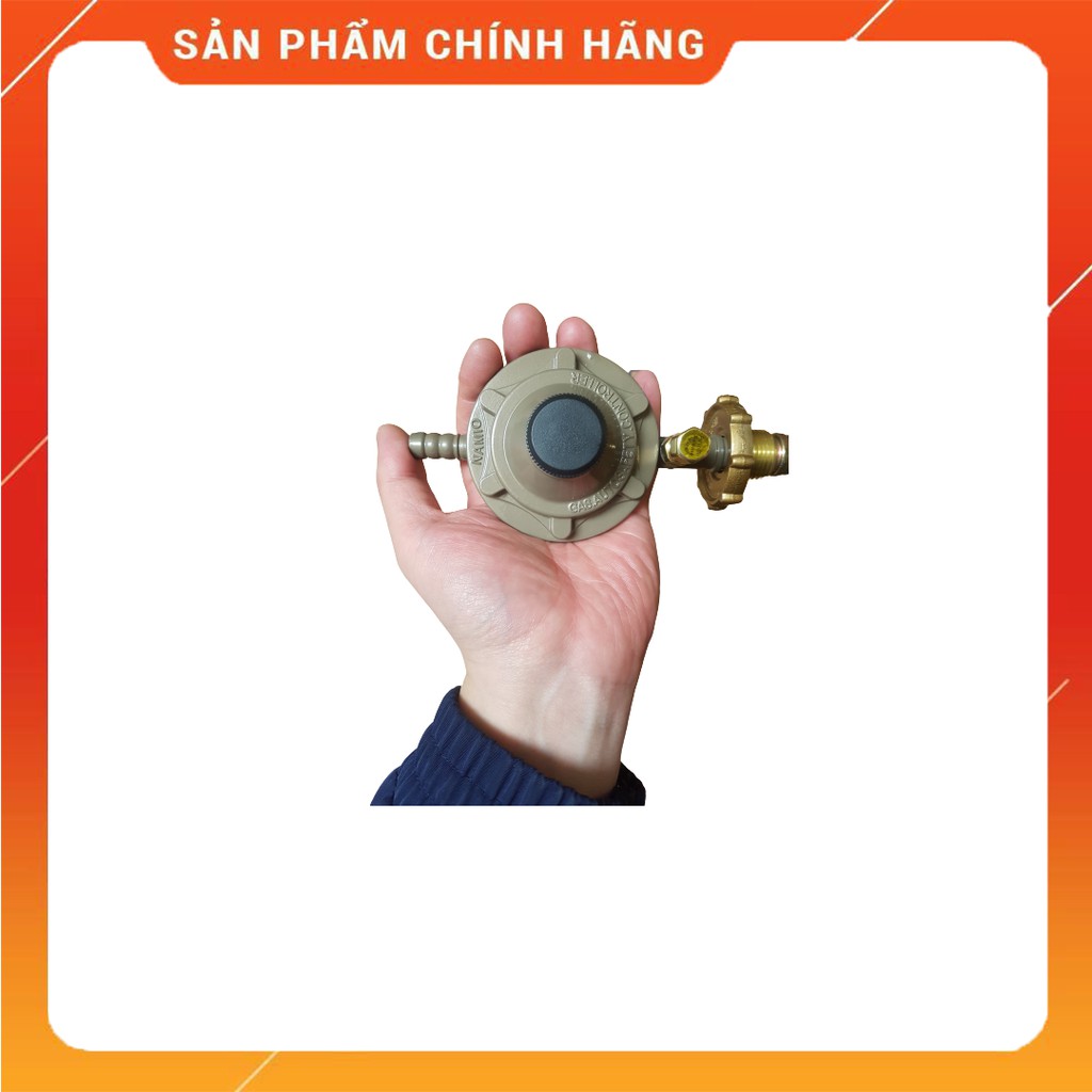 Bếp Ga Đơn Inox Kèm Bộ Van Dây Điều Áp Chống Cháy Nổ, An Toàn, Tiết Kiệm