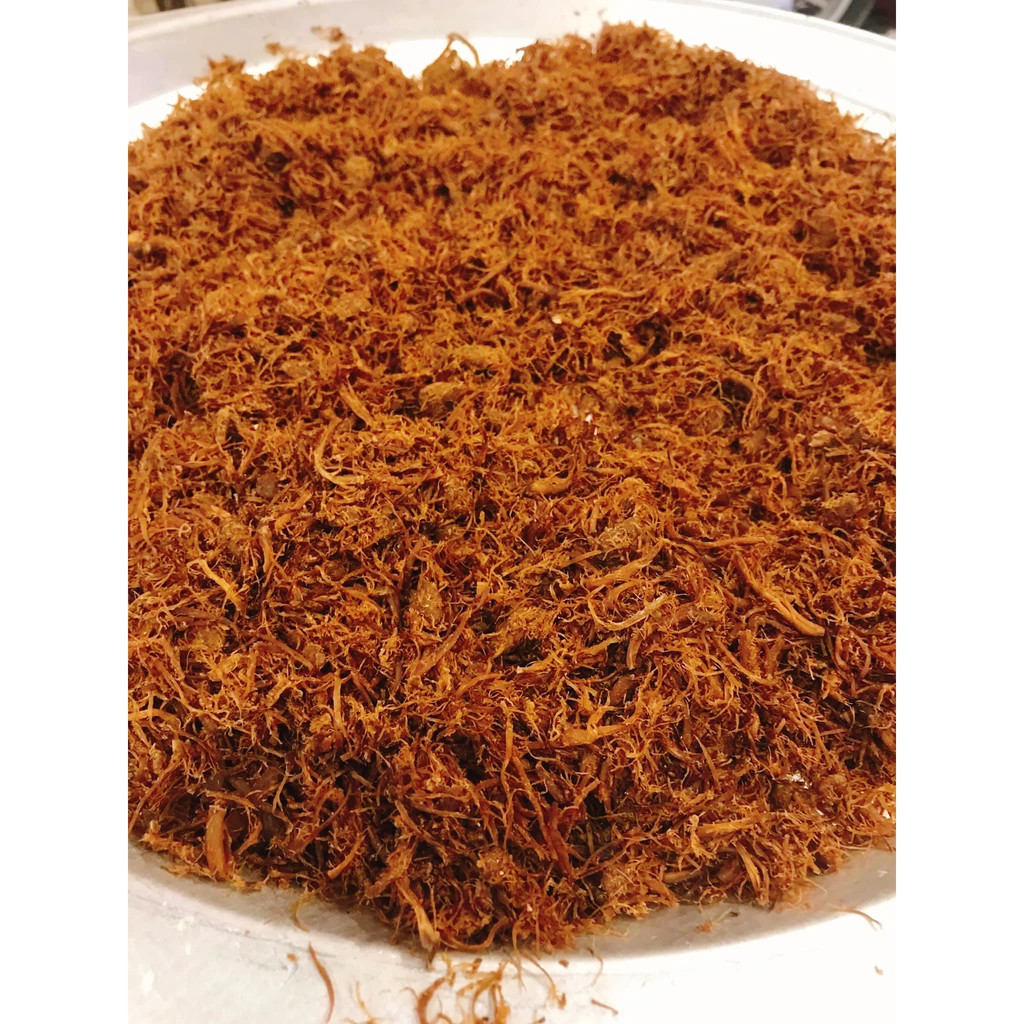 Ruốc nấm hương dã tay hộp 500gr - 100% chân nấm hương loại 1