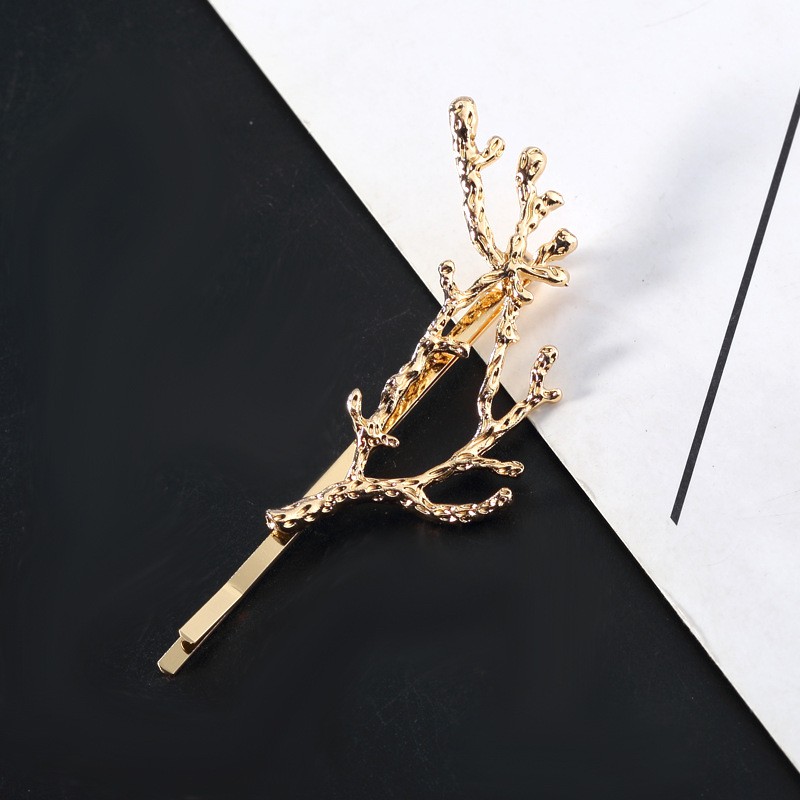 Kẹp Tóc NHÁNH LÁ 2 Màu Nổi Bật MS : KT10 - Hưng Long PC