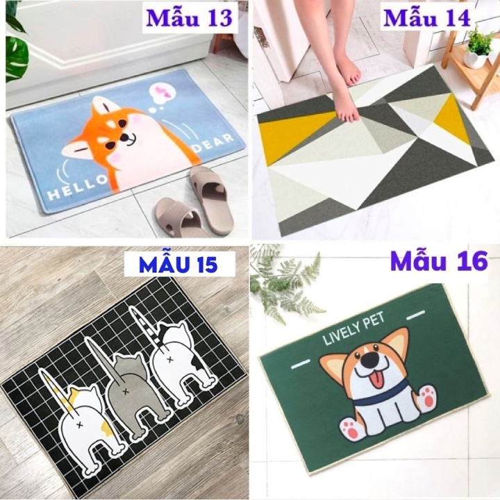 [FREESHIP❤️] THẢM CHÙI CHÂN 3D SIÊU THẤM