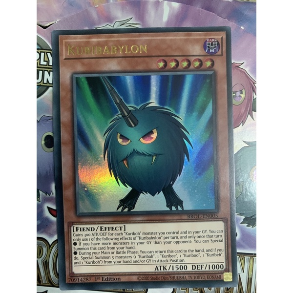 bài yugioh: kuribabylon