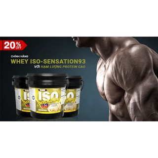 TPCN Tăng Cơ 1KG ISO93 Sữa Tăng Cơ Whey Protein