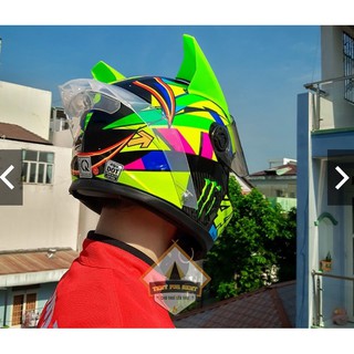Đuôi gió POC gắn nón fullface ( tặng kèm ốc)
