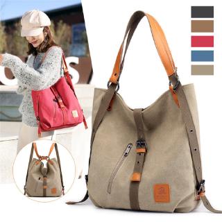 Balo canvas nữ đa năng