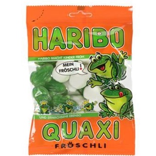 Kẹo Dẻo Ếch Xanh Quaxi Froschli hiệu Haribo gói 225g