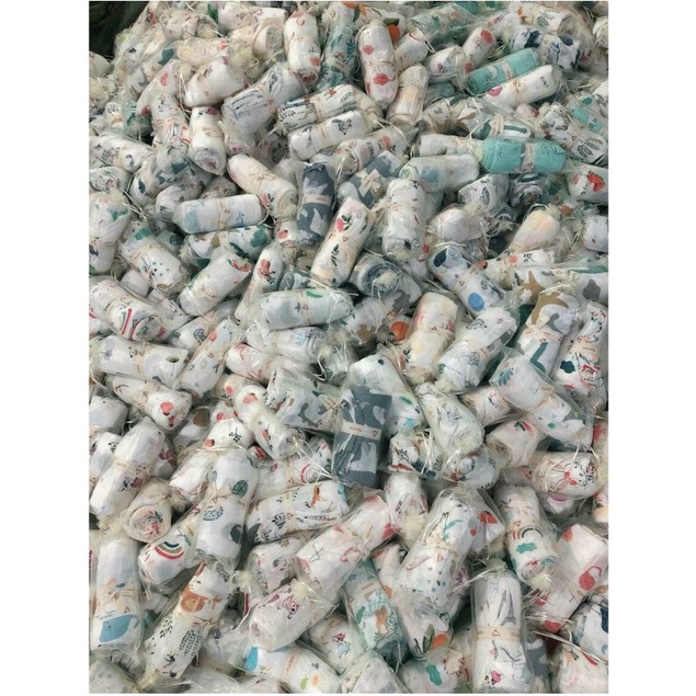 Khăn tắm quấn đa năng aden sợi tre Manny Cho Bé