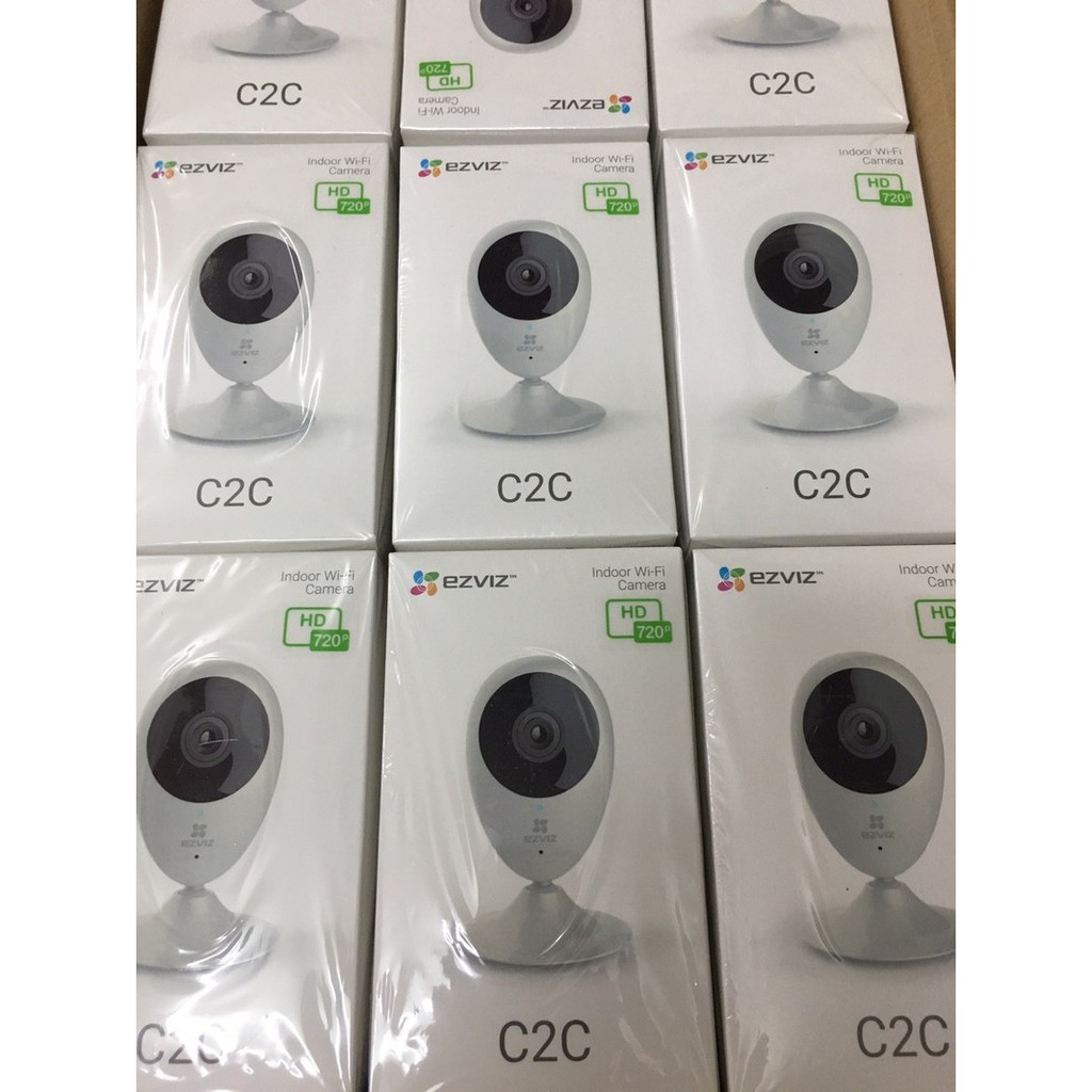 [Mã 2404EL10K giảm 10K đơn 20K] Camera 1M 2M IP Wifi Ezviz C2C 720P 1080P (Ezviz Mini O CS-CV206) BH 24 Tháng