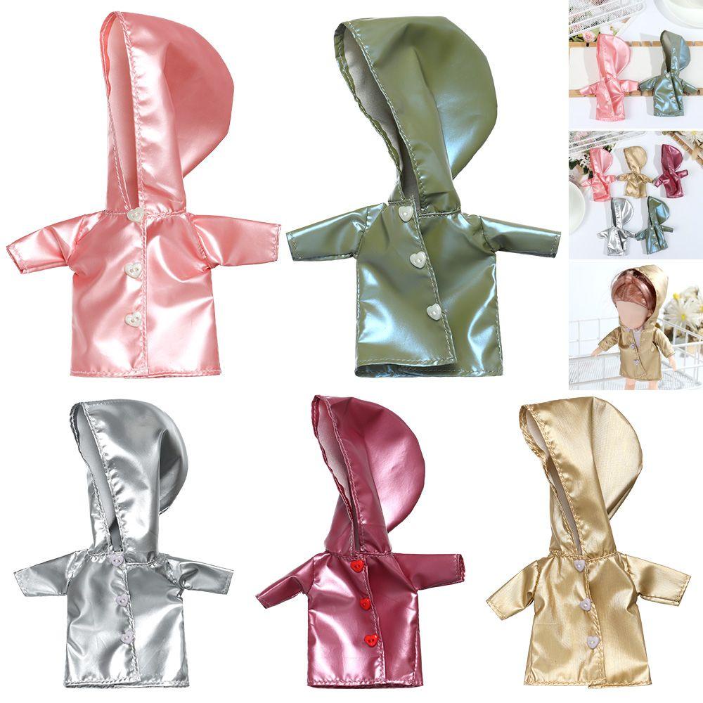 Áo Mưa Thời Trang Cho Búp Bê OB11 Gồm 5 Màu