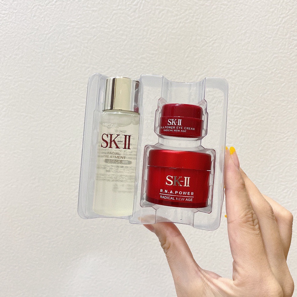 Bộ kem dưỡng da mặt và mắt ba món SKII Nhật Bản phiên bản giới hạn cao cấp