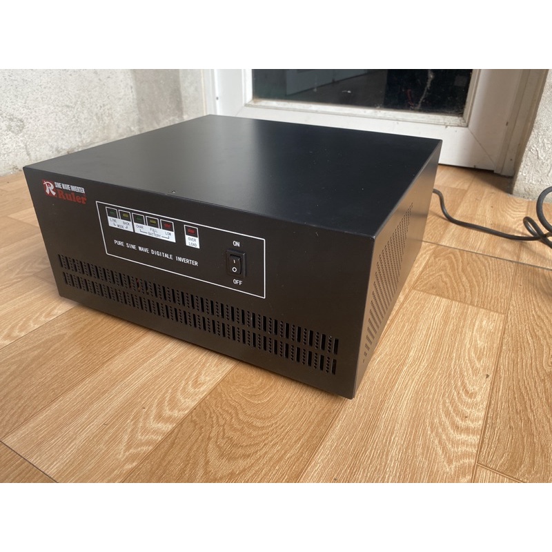 Bộ kích điện 24v lên 220v sine chuẩn 840w chính hãng ổn áp ruler