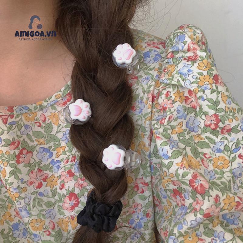 ✨✨Kẹp tóc hình chân mèo dễ thương cho nữ
