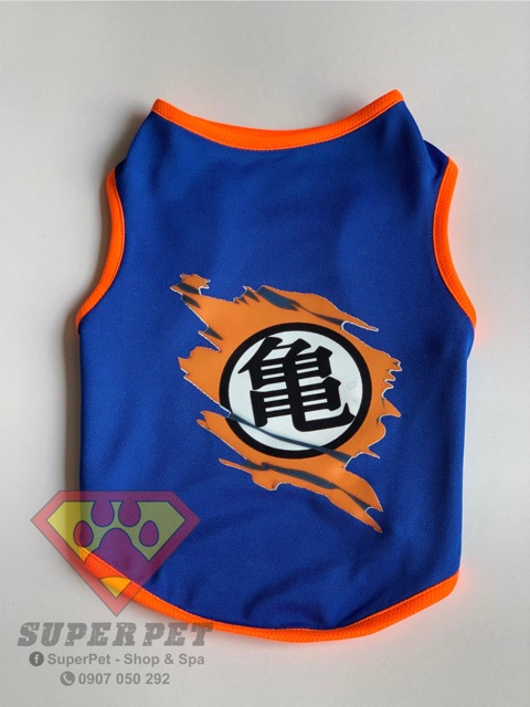 ÁO THÚ CƯNG IN HÌNH SONGOKU SIÊU XINH GIÁ RẺ ĐỒNG GIÁ XXS - L