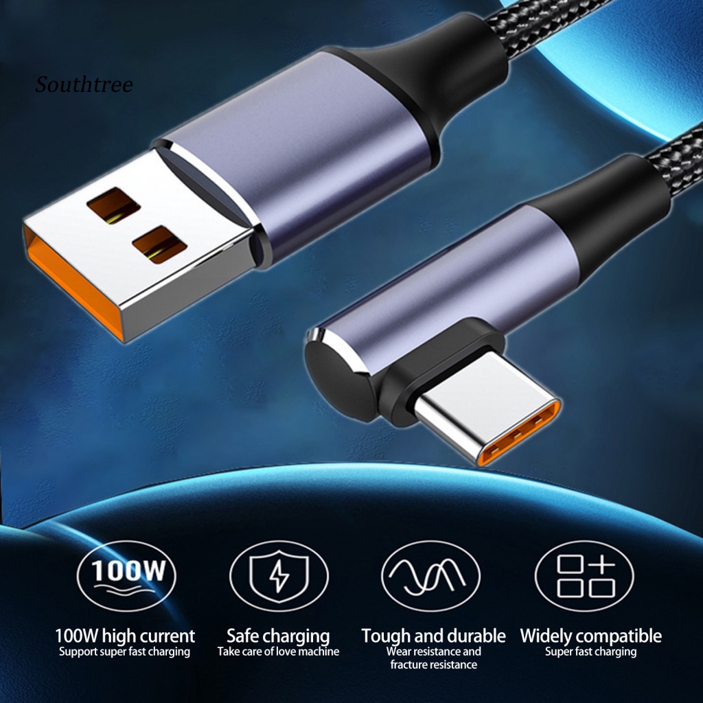 Dây Cáp Sạc Dữ Liệu USB Loại C 6A 100W Dành Cho Điện Thoại Di Động