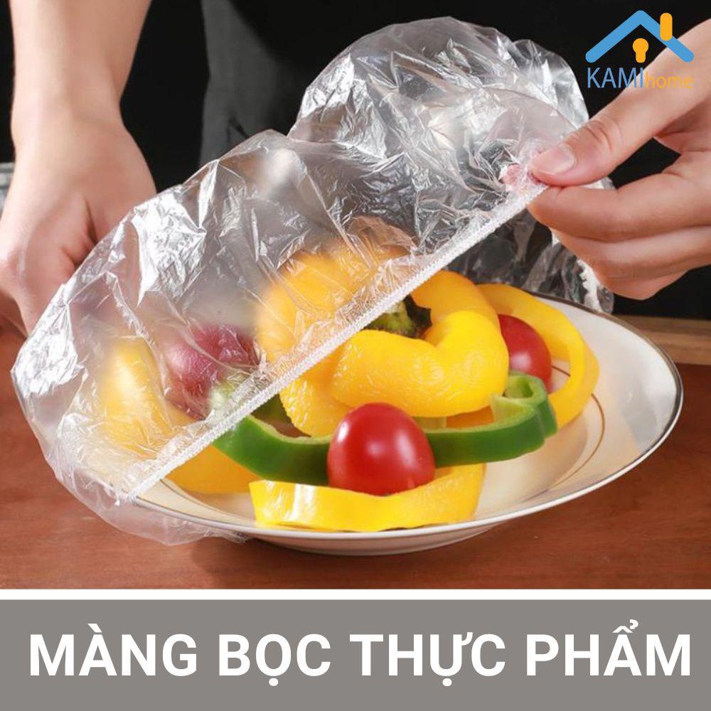 (100 Túi) Màng bọc thực phẩm tự phân hủy dùng 1 lần dạng Túi thít hình Gấu KM 20110