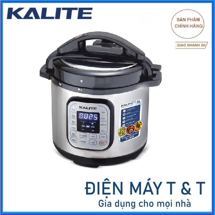 Nồi áp suất điện Kalite KPC5841 phủ chống dính 11 chế độ nấu nướng - Sản phẩm chính hãng