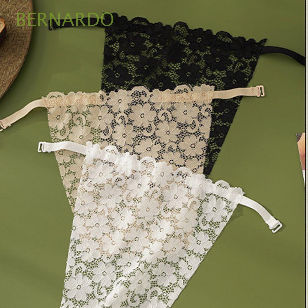 Bernardo Áo Nịt Ngực Dạng Ống Trong Suốt Có Lớp Lót Dễ Dàng Cài Đặt Chống Chói Phong Cách Hàn Quốc Cho Nữ