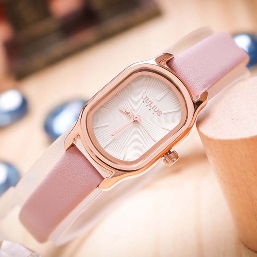 Julius Official | Đồng hồ nữ Julius JA-1112 dây da