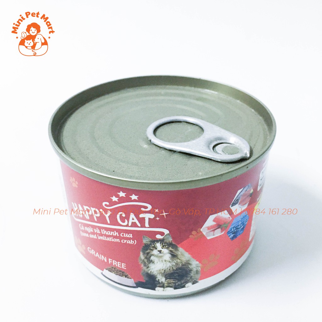 Pate lon cho mèo HAPPY CAT 160g