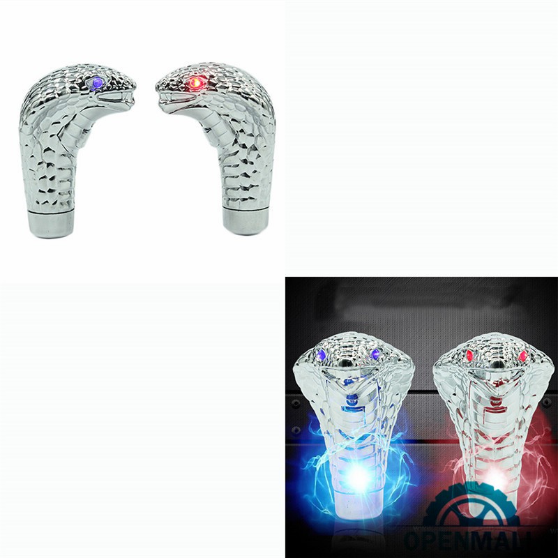 Đầu bọc cần số xe hơi gắn đèn LED nhiều màu phong cách cá tính