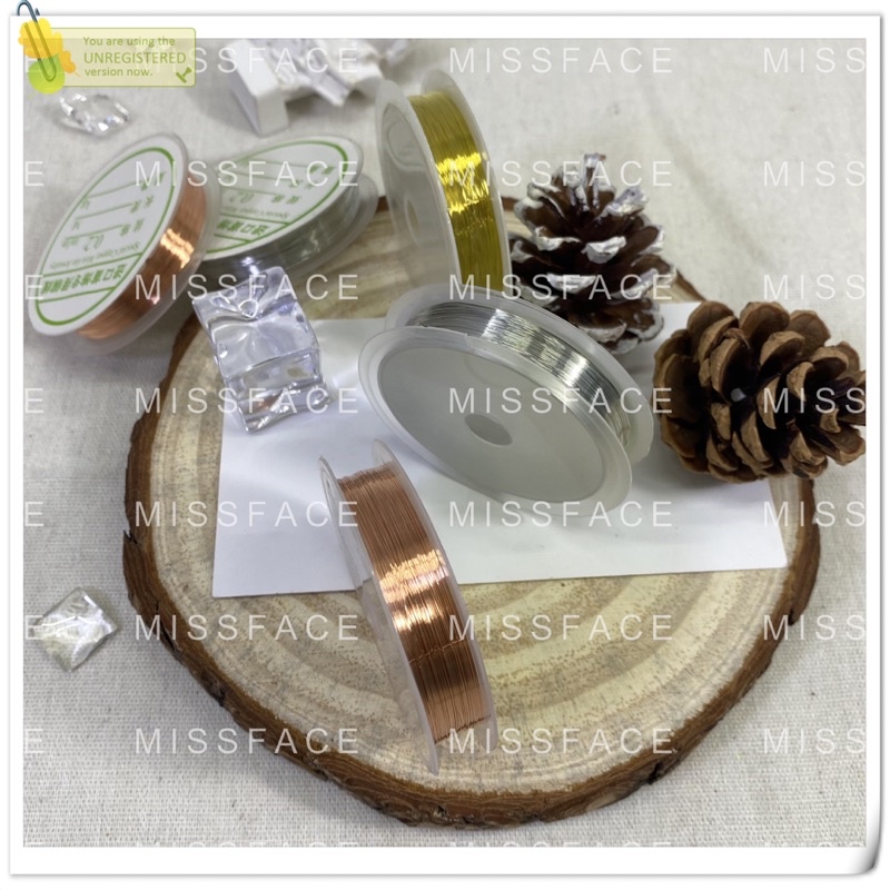 cuộn đồng trang trí nail_design đơn giản