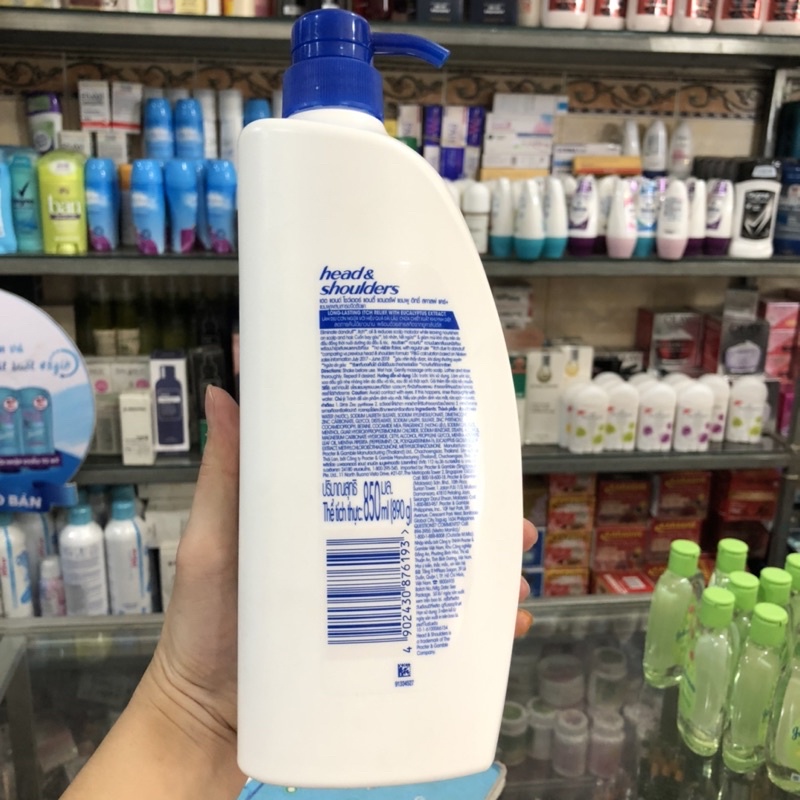 Dầu gội sạch gàu Head & Shoulders cho da đầu ngứa 850ml