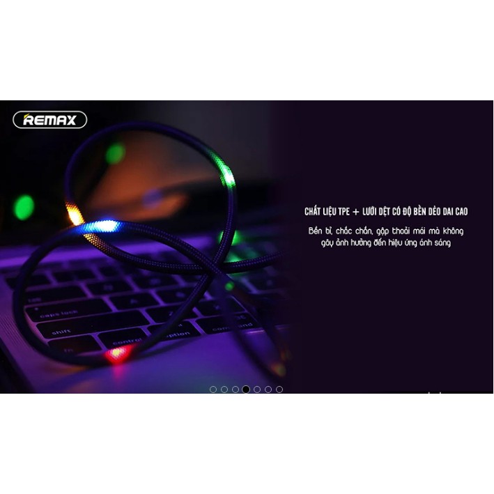 Cáp Lightning Phát Sáng RC-133i REMAX