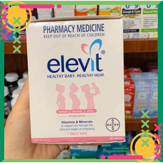 Elevit bầu hộp 100 viên