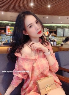 Sơ mi kẻ hồng