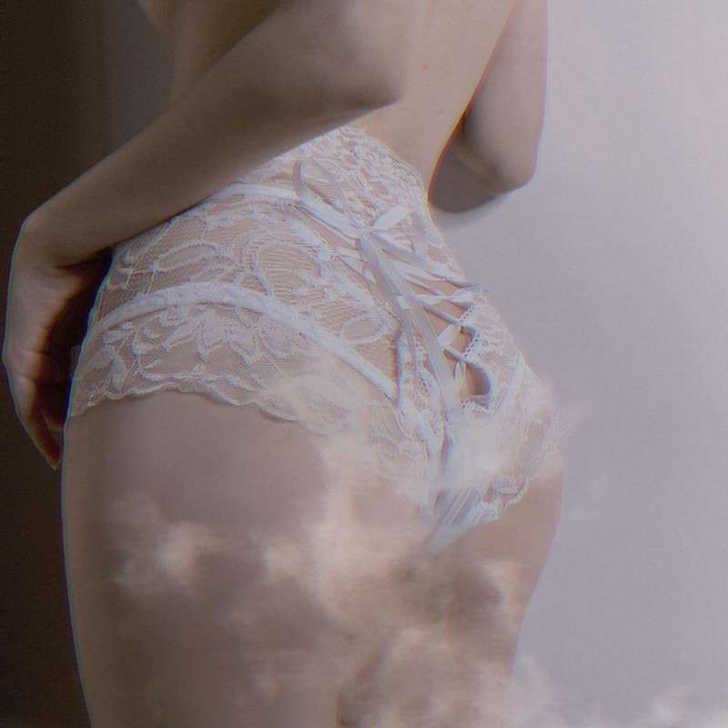 Quần lót nữ ren lưng cao phối dây quyến rũ đồ lót sexy cạp cao che mông eo đen trắng gợi cảm BIKI HOUSE T315 - HCM | BigBuy360 - bigbuy360.vn