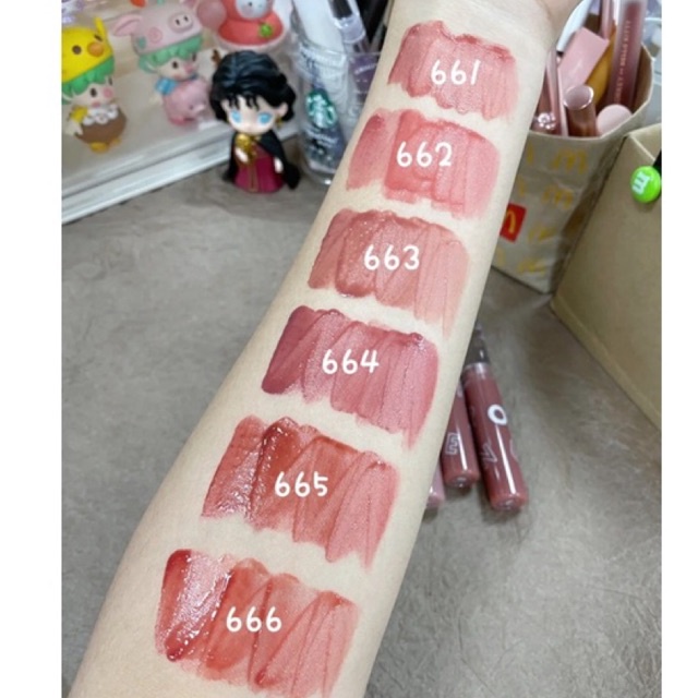 Son Toorune quái vật Water Mist Lip Glaze