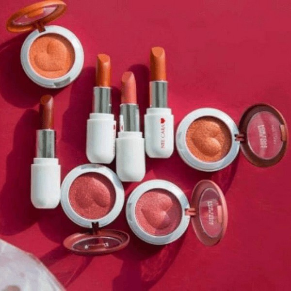 Set son và phấn mắt Nee Cara Pink Pill For Love N402 8.5g