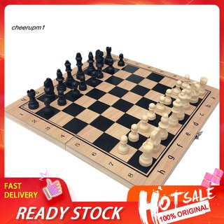 Bộ cờ vua bằng gỗ 3 trong 1