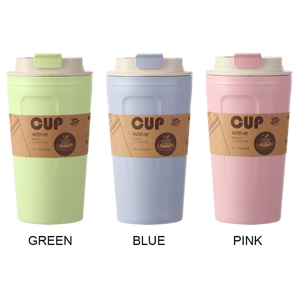 PISTA Cốc Uống Cà Phê Dung Tích Lớn Chất Liệu Thân Thiện Với Môi Trường