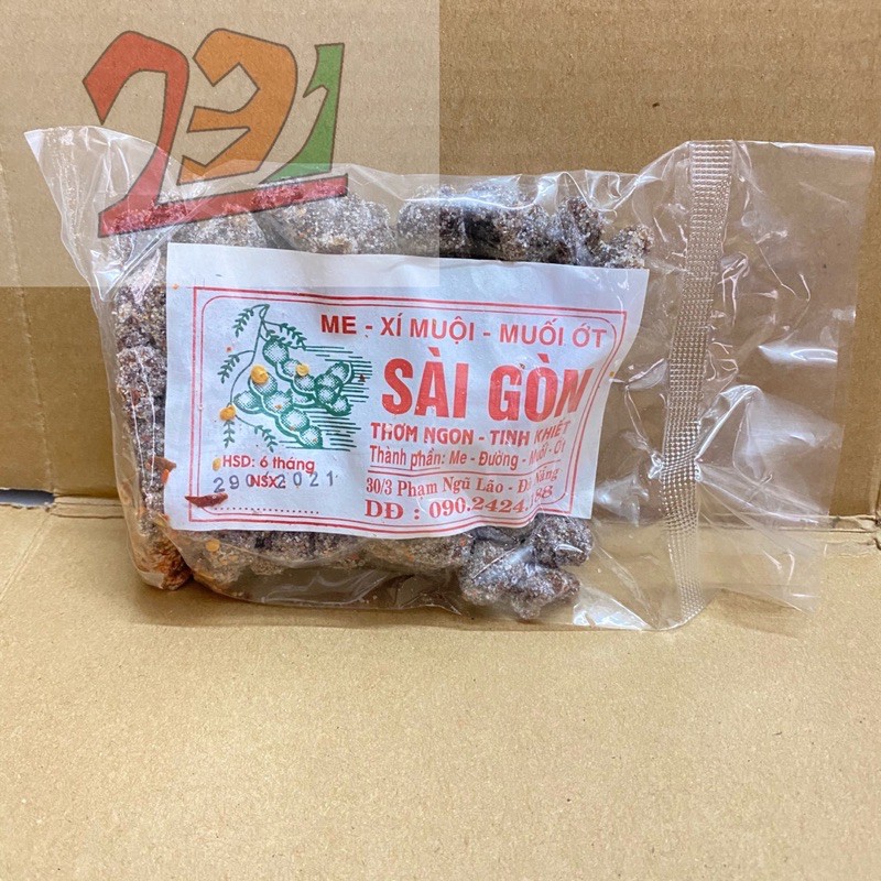 [200 g] Túi Ô Mai Me Xí Muội Muối Ớt Sài Gòn