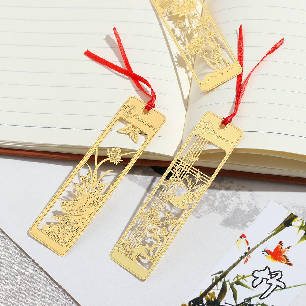 Bookmark Bằng Đồng Thau Phong Cách Trung Hoa Độc Đáo