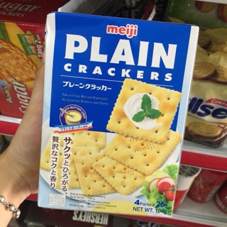 ✌🏻Bánh Meiji Plain Crackers✌🏻