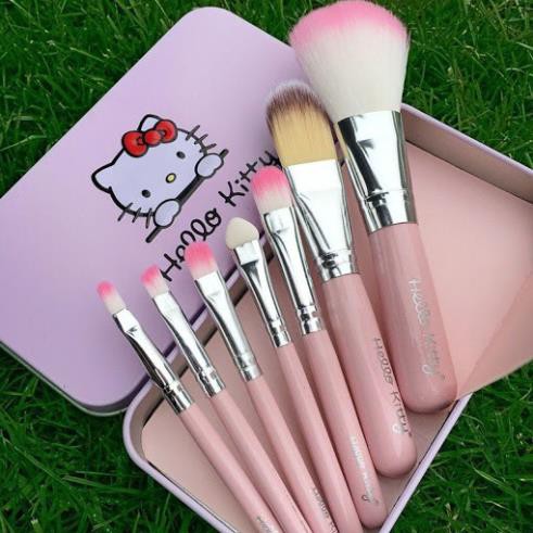 ❤️ FREESHIP ❤️ Bộ Cọ Trang Điểm Hello Kitty