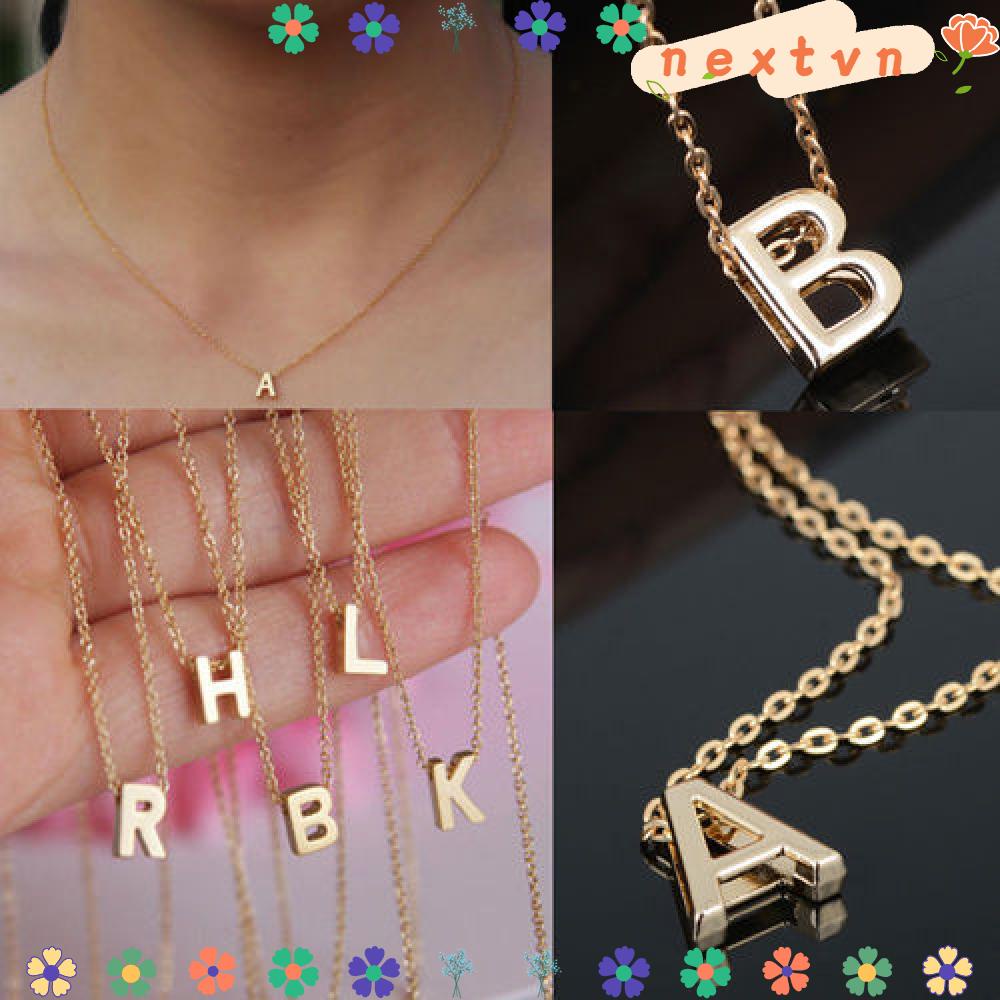 vòng cổ Mặt Chữ Nextshop 26 Cá Tính