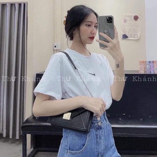 Áo phông unisex ♥️freeship♥️ thêu lo go