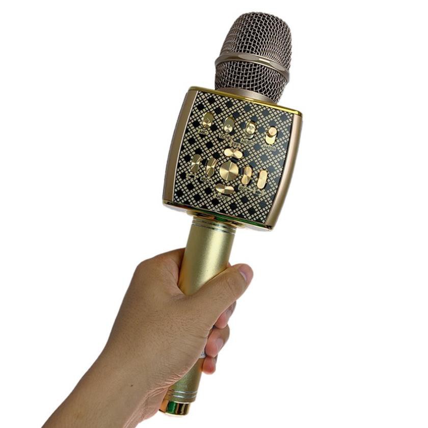 [Mã ELMS4 giảm 7% đơn 500K] Mic Karaoke Bluetooth YS95 Tích Hợp Loa Bass Dùng Hát Tại Nhà Hoặc Livetream không dây