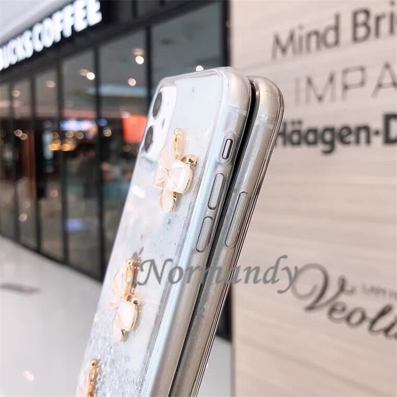 Ốp Điện Thoại TPU Silicone Mềm Trong Suốt Chống Sốc In Hình Bướm 3D Cho VIVO Y02S Y77 Y75 Y55 Y30 T1 Pro 5G 2022